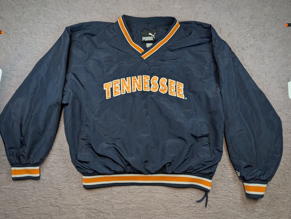 Vintage University of Tennessee Athletic Warm-up Jacket - Size XL